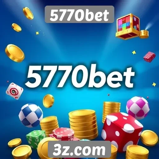 Variedade de jogos disponíveis em 5770bet